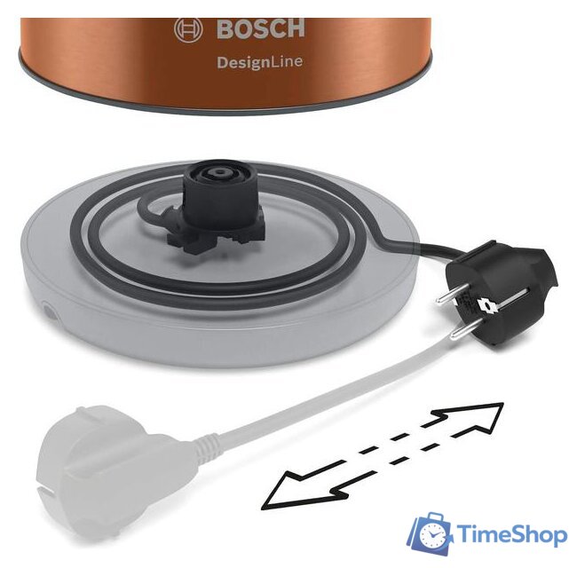 Электрический чайник Bosch TWK4P439 - Изображение №6 — Интернет-магазин Time-Shop