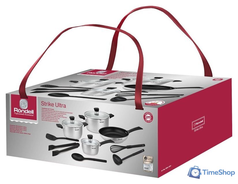 Набор кастрюль Rondell RDS-1881 - Изображение №13 — Интернет-магазин Time-Shop