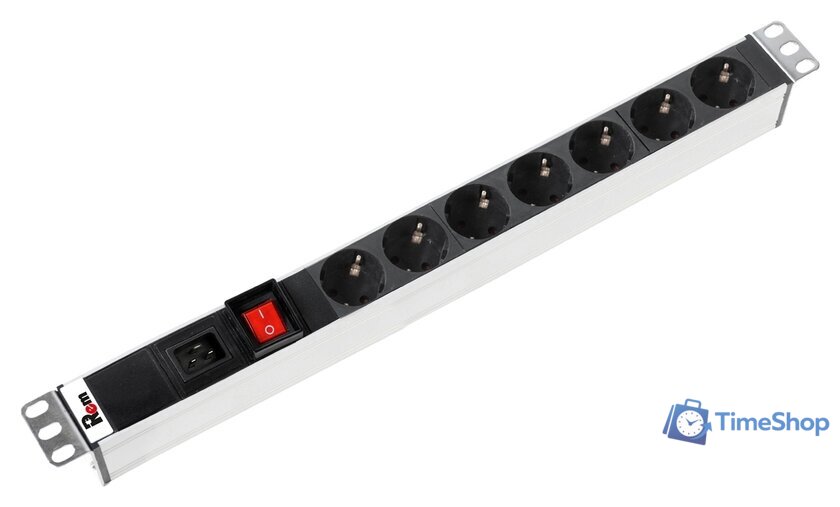 Блок розеток Rem R-16-7S-V-440 (7 розеток, без шнура питания) - Изображение №1 — Интернет-магазин Time-Shop