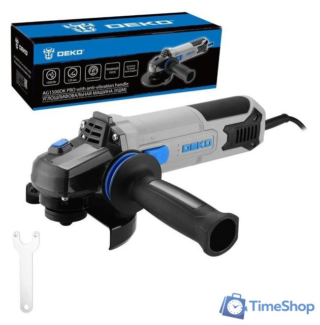 Угловая шлифмашина Deko AG1500DK PRO 083-1026 - Изображение №1 — Интернет-магазин Time-Shop