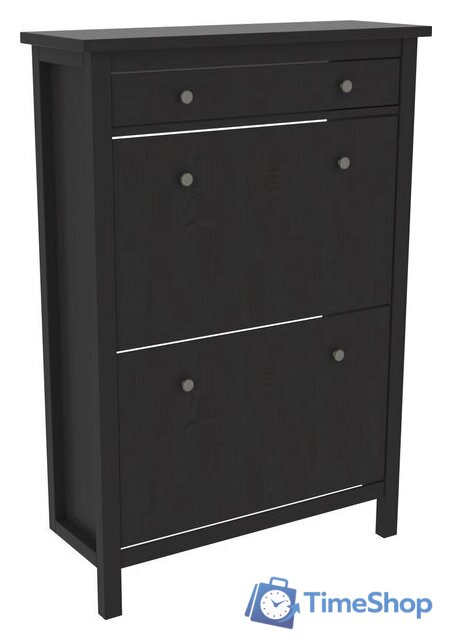 Тумба для обуви ММЦ Кантри 03 (блэк) - Изображение №1 — Интернет-магазин Time-Shop