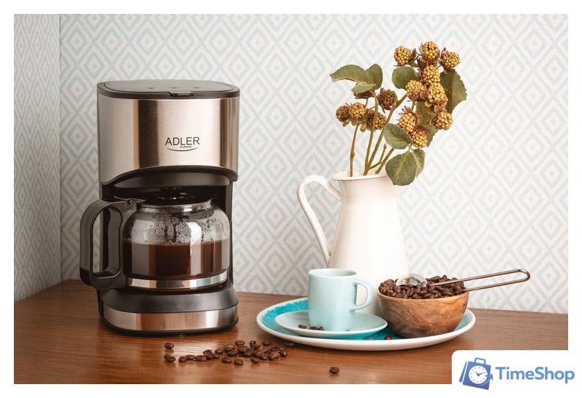 Капельная кофеварка Adler AD 4407 - Изображение №7 — Интернет-магазин Time-Shop