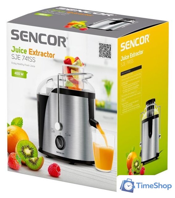 Соковыжималка Sencor SJE 741SS - Изображение №3 — Интернет-магазин Time-Shop