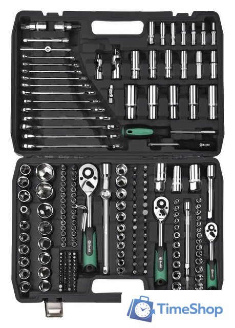 Универсальный набор инструментов БелАК Хром БАК.07074 (216 предметов) - Изображение №4 — Интернет-магазин Time-Shop