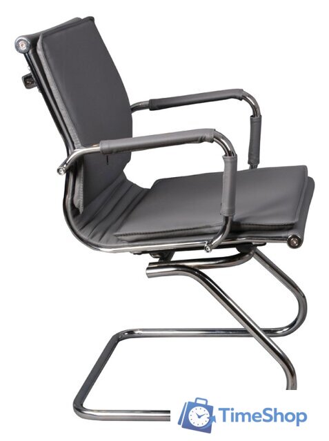 Офисный стул Бюрократ CH-993-LOW-V/grey (серый) - Изображение №3 — Интернет-магазин Time-Shop