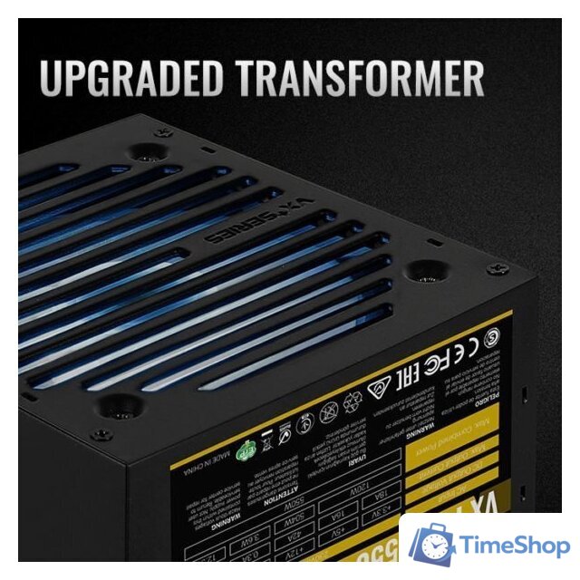 Блок питания AeroCool VX-550 Plus RGB - Изображение №2 — Интернет-магазин Time-Shop