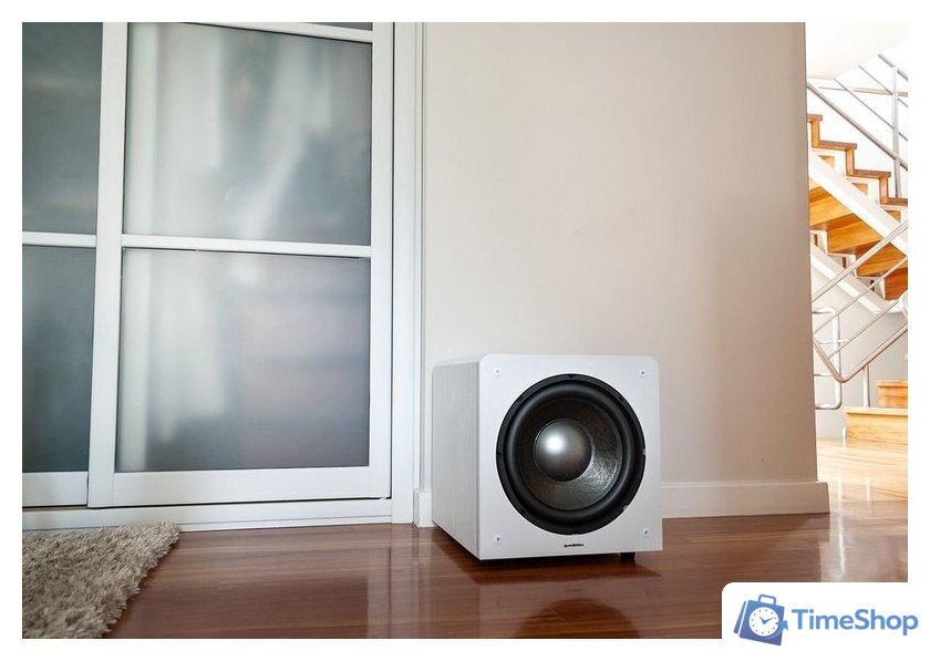 Проводной сабвуфер Taga Harmony TSW-212 SE (белый) - Изображение №4 — Интернет-магазин Time-Shop