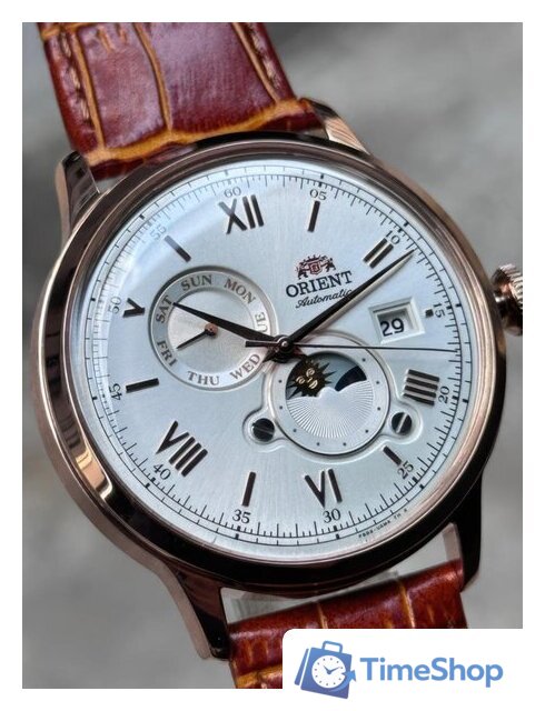 Наручные часы Orient Sun & Moon Classic RA-AK0801S - Изображение №4 — Интернет-магазин Time-Shop