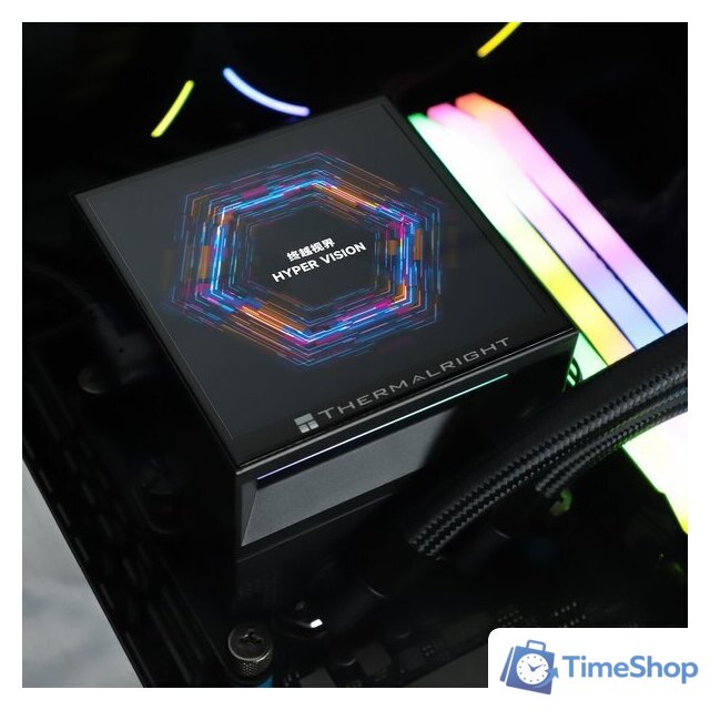 Система жидкостного охлаждения для процессора Thermalright Hyper Vision 360 ARGB (черный) - Изображение №12 — Интернет-магазин Time-Shop