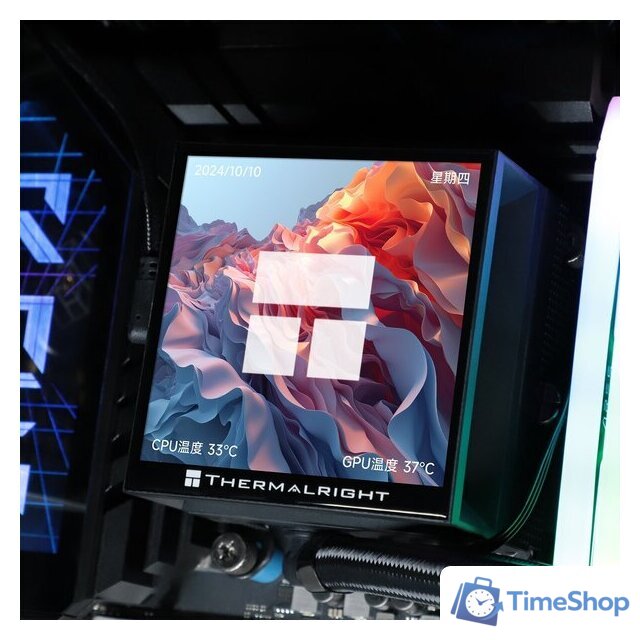 Система жидкостного охлаждения для процессора Thermalright Hyper Vision 360 ARGB (черный) - Изображение №10 — Интернет-магазин Time-Shop