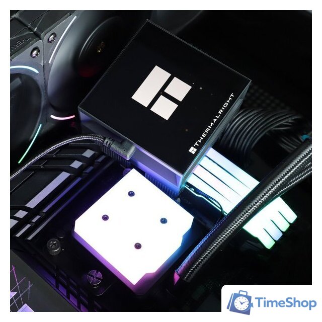 Система жидкостного охлаждения для процессора Thermalright Hyper Vision 360 ARGB (черный) - Изображение №8 — Интернет-магазин Time-Shop