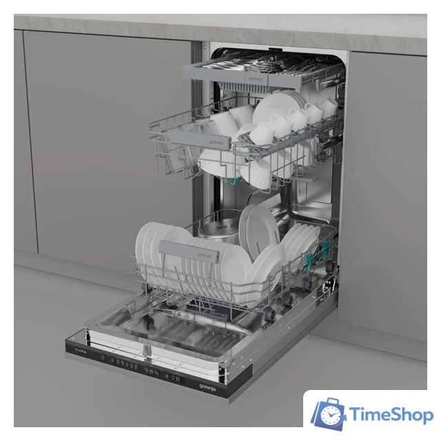 Встраиваемая посудомоечная машина Gorenje GV563C10 - Изображение №7 — Интернет-магазин Time-Shop