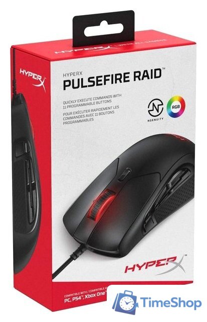 Игровая мышь HyperX Pulsefire Raid - Изображение №7 — Интернет-магазин Time-Shop