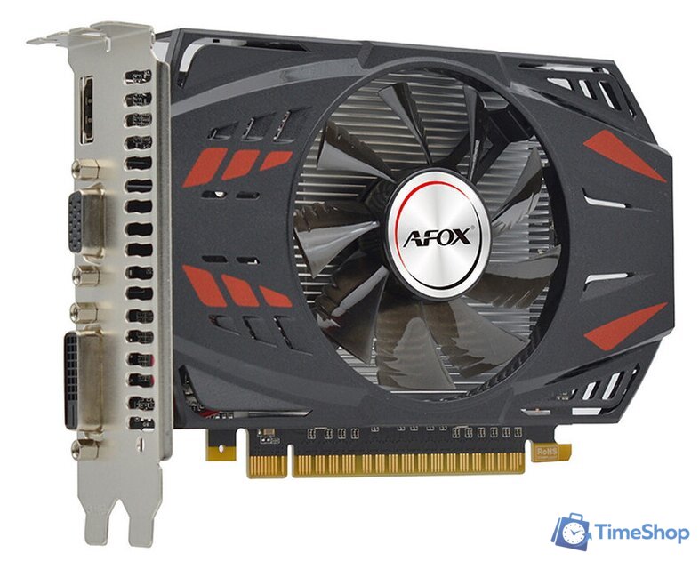Видеокарта AFOX GeForce GT 740 4GB GDDR5 AF740-4096D5H3-V3 - Изображение №1 — Интернет-магазин Time-Shop