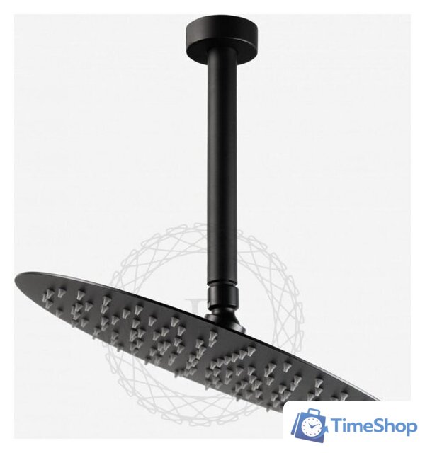 Душевая система  Filarete Roun FL1024 (черный матовый) - Изображение №9 — Интернет-магазин Time-Shop