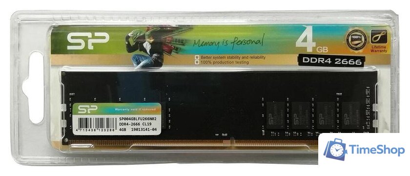 Оперативная память Silicon-Power 8GB DDR4 PC4-25600 SP008GBLFU320X02 - Изображение №3 — Интернет-магазин Time-Shop