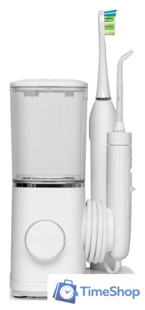 Электрическая зубная щетка и ирригатор Waterpik CC-04 (белый) - Изображение №3 — Интернет-магазин Time-Shop