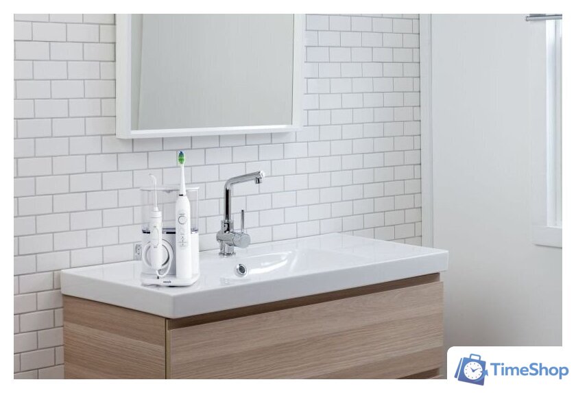 Электрическая зубная щетка и ирригатор Waterpik CC-04 (белый) - Изображение №11 — Интернет-магазин Time-Shop