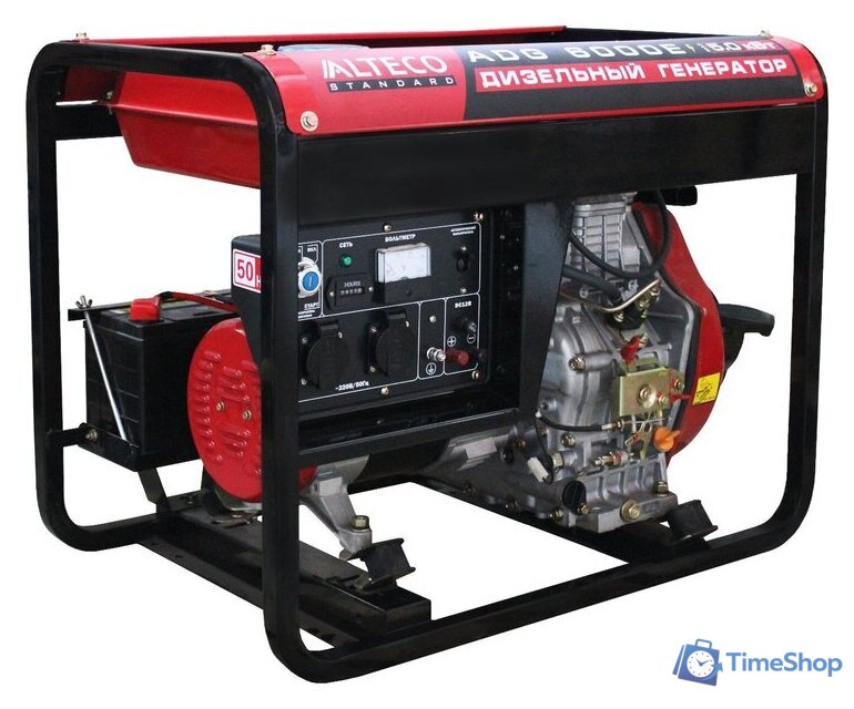 Дизельный генератор Alteco ADG 6000 Е - Изображение №1 — Интернет-магазин Time-Shop