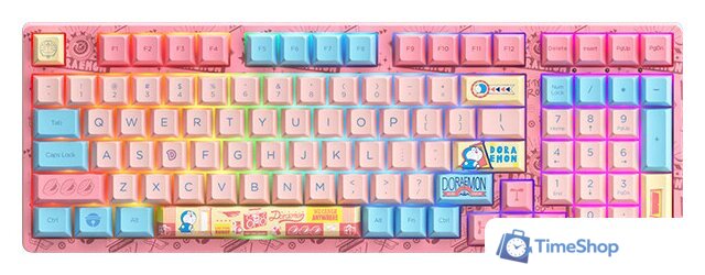 Клавиатура Akko 3098B Doraemon Macaron (Akko CS Jelly Blue) - Изображение №1 — Интернет-магазин Time-Shop
