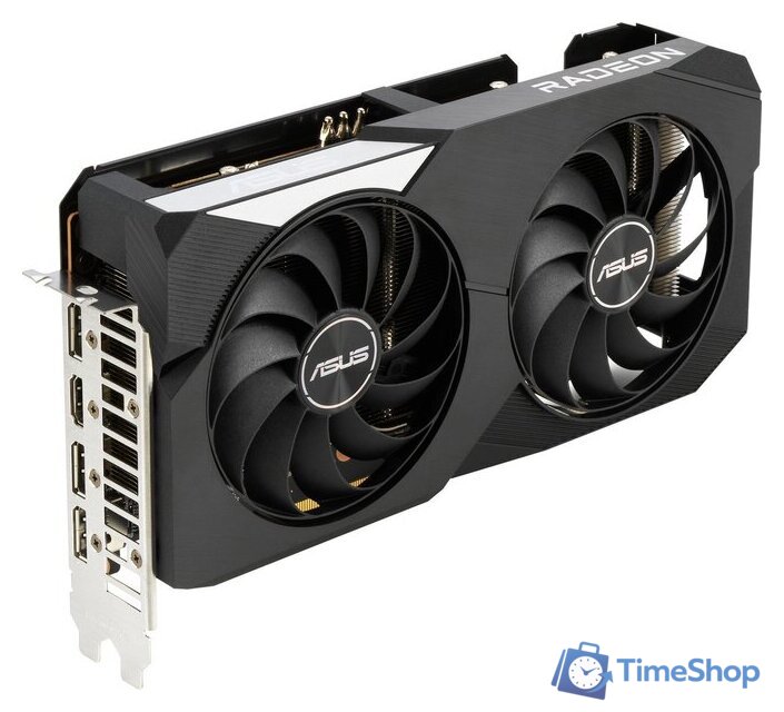 Видеокарта ASUS Dual Radeon RX 6650 XT OC Edition 8GB GDDR6 DUAL-RX6650XT-O8G - Изображение №6 — Интернет-магазин Time-Shop