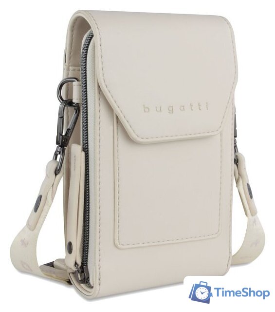 Сумка через плечо Bugatti Almata 49665350 (бежевый) - Изображение №1 — Интернет-магазин Time-Shop