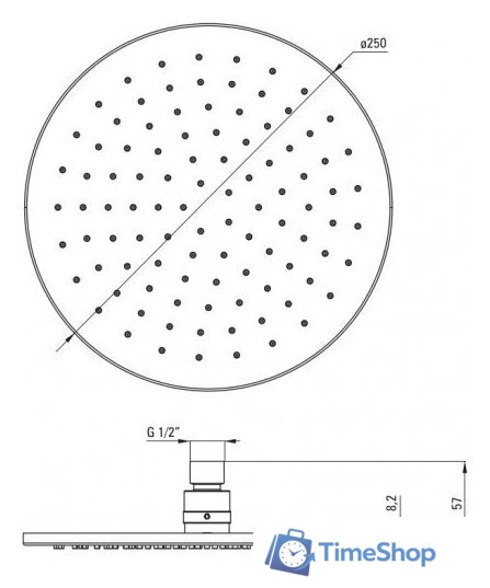 Душевая система  Deante Arnika BXYZNQAM - Изображение №3 — Интернет-магазин Time-Shop