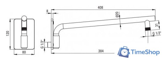 Душевая система  Deante Arnika BXYZNQAM - Изображение №4 — Интернет-магазин Time-Shop
