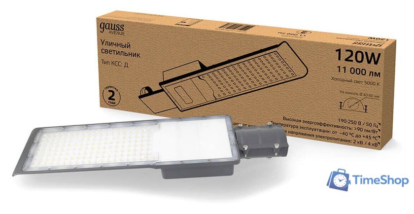 Уличный прожектор Gauss Avenue 629536320 - Изображение №4 — Интернет-магазин Time-Shop