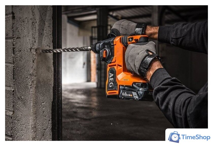 Перфоратор AEG Powertools BBH 18BL2-0 4935480697 (без АКБ) - Изображение №8 — Интернет-магазин Time-Shop