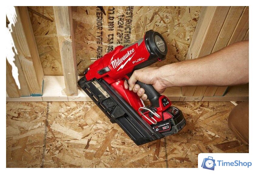 Гвоздезабиватель Milwaukee M18 FFN-502C 4933471404 (с 2-мя АКБ) - Изображение №11 — Интернет-магазин Time-Shop