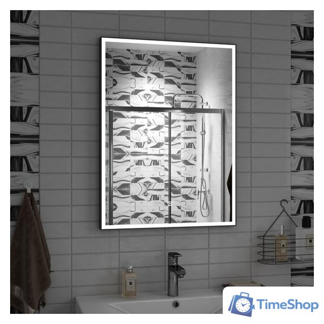  Континент Зеркало Life Led Black 50x70 - Изображение №9 — Интернет-магазин Time-Shop