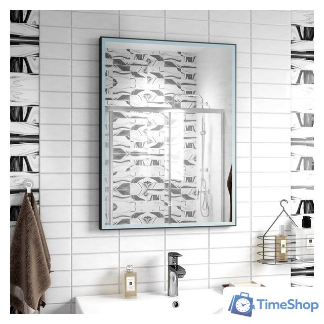  Континент Зеркало Life Led Black 50x70 - Изображение №10 — Интернет-магазин Time-Shop