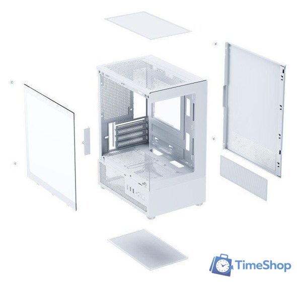Корпус XASTRA Q300M 3ARGB-C6 (белый) - Изображение №2 — Интернет-магазин Time-Shop