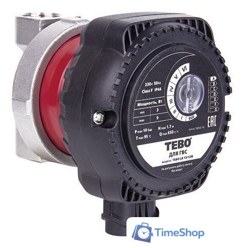 Циркуляционный насос TEBO TEBO-LR 15-12N - Изображение №1 — Интернет-магазин Time-Shop