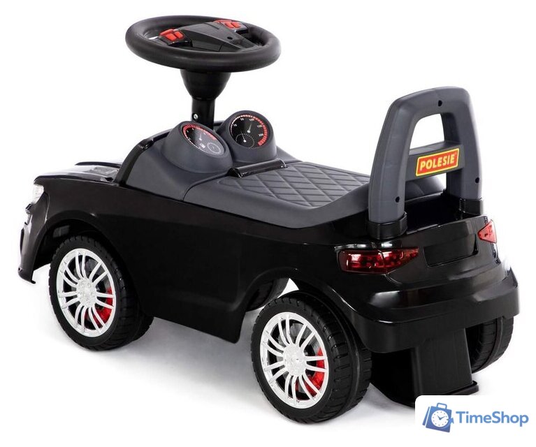 Каталка Полесье SuperCar №6 84613 (черный) - Изображение №5 — Интернет-магазин Time-Shop