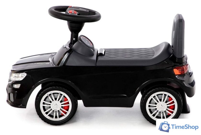 Каталка Полесье SuperCar №6 84613 (черный) - Изображение №6 — Интернет-магазин Time-Shop