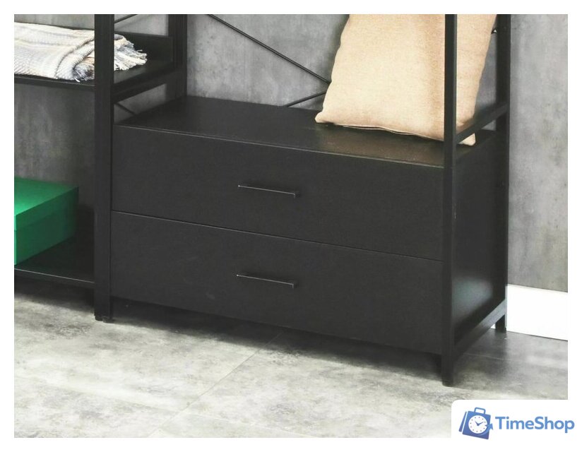 Стеллаж Signal Rin C (черный) - Изображение №5 — Интернет-магазин Time-Shop