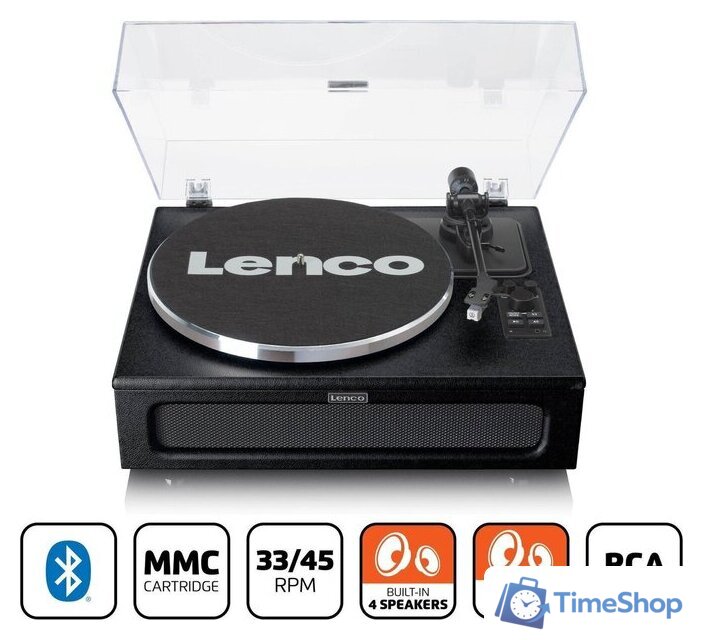 Виниловый проигрыватель Lenco LS-430BK - Изображение №3 — Интернет-магазин Time-Shop