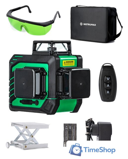 Лазерный нивелир Instrumax Greenliner 3-360 Set - Изображение №1 — Интернет-магазин Time-Shop