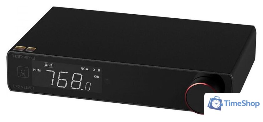 Цифро-аналоговый преобразователь Topping E70 Velvet (черный) - Изображение №3 — Интернет-магазин Time-Shop