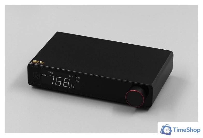Цифро-аналоговый преобразователь Topping E70 Velvet (черный) - Изображение №5 — Интернет-магазин Time-Shop