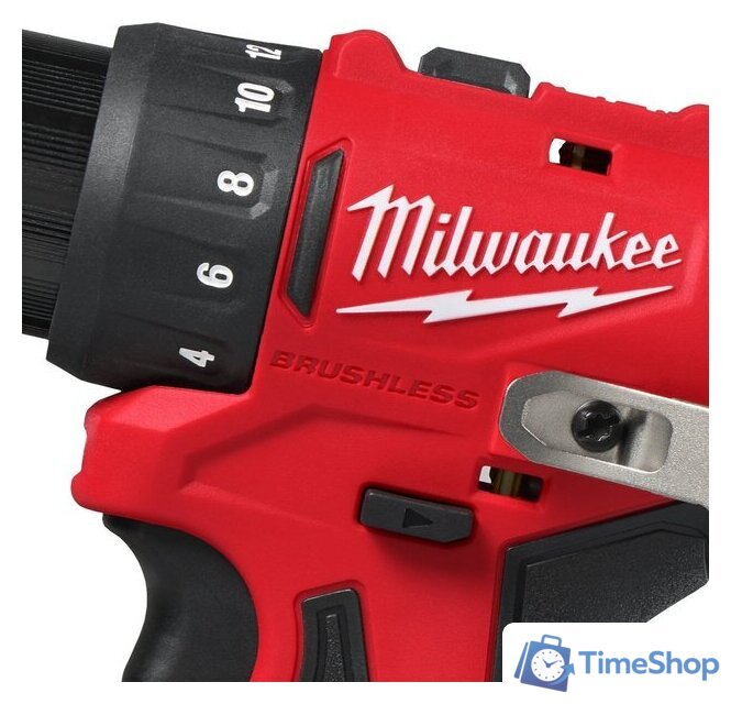 Дрель-шуруповерт Milwaukee M12 BLDDRC-0 4933499683 (без АКБ) - Изображение №4 — Интернет-магазин Time-Shop