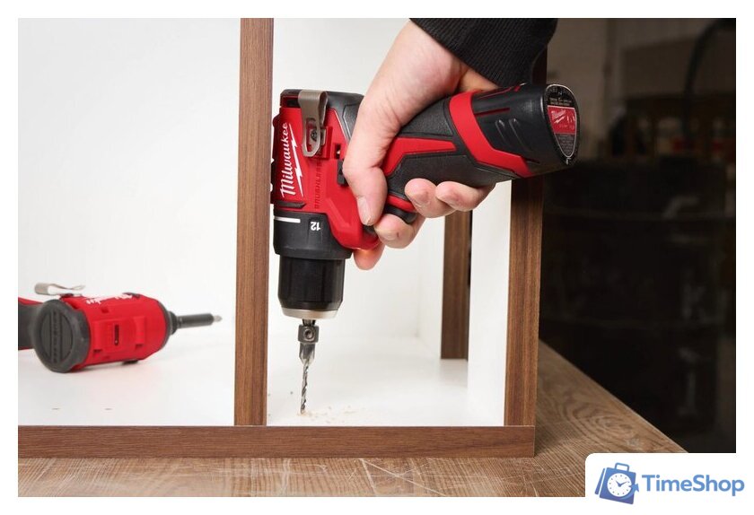Дрель-шуруповерт Milwaukee M12 BLDDRC-0 4933499683 (без АКБ) - Изображение №7 — Интернет-магазин Time-Shop