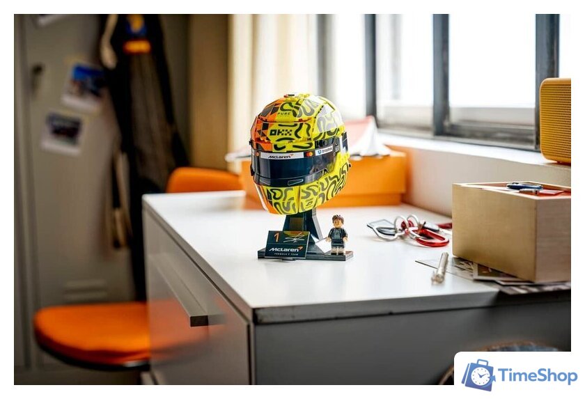 Конструктор LEGO Editions 43023 Шлем McLaren Mastercard F1 Team Lando Norris Helmet - Изображение №11 — Интернет-магазин Time-Shop