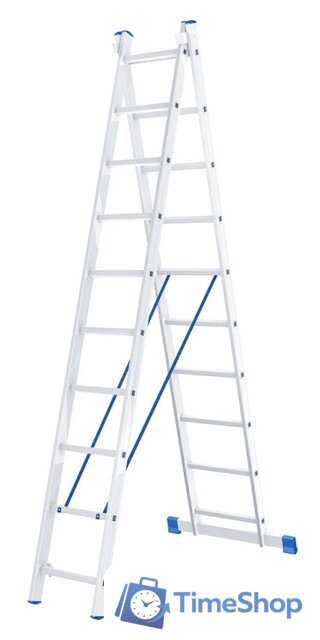 Лестница-стремянка СибрТех 97910 2x10 ступеней - Изображение №1 — Интернет-магазин Time-Shop