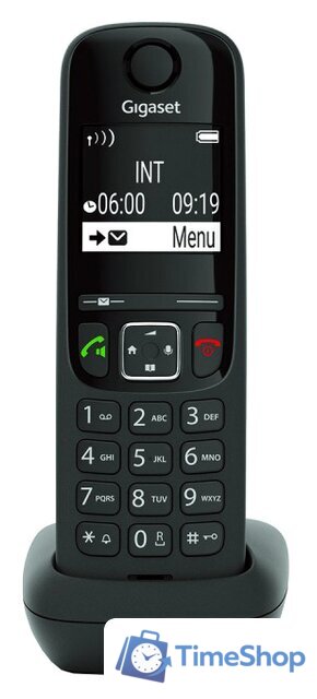 IP-телефон Gigaset AS690HX (черный) - Изображение №1 — Интернет-магазин Time-Shop