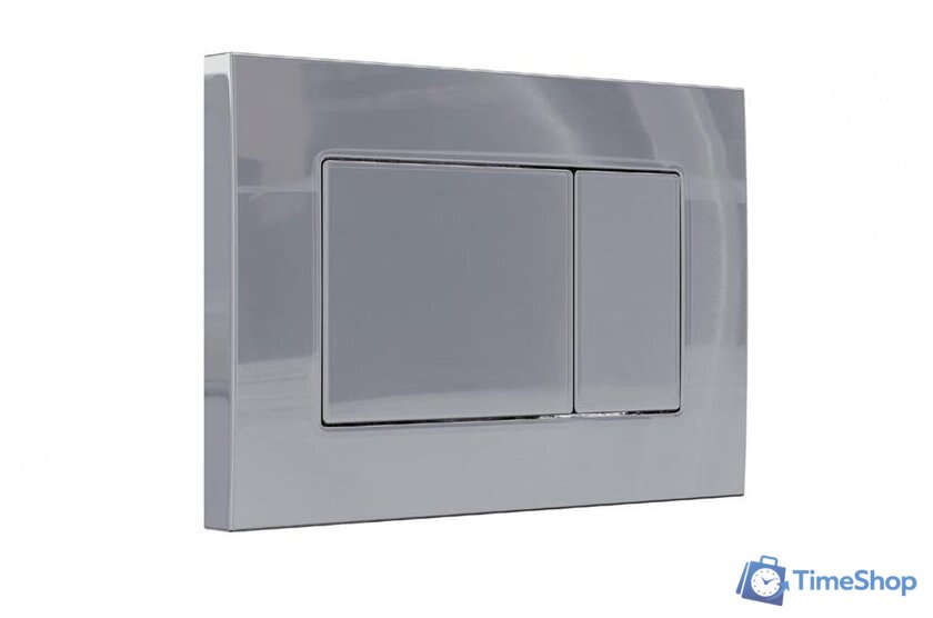 Унитаз подвесной Berges Wasserhaus Quattro S Rimless 043364 (с сиденьем и кнопкой смыва) - Изображение №3 — Интернет-магазин Time-Shop