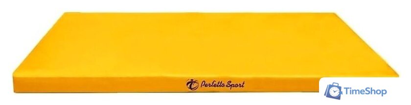 Cпортивный мат Perfetto Sport №6 200x100x10 (желтый) - Изображение №1 — Интернет-магазин Time-Shop