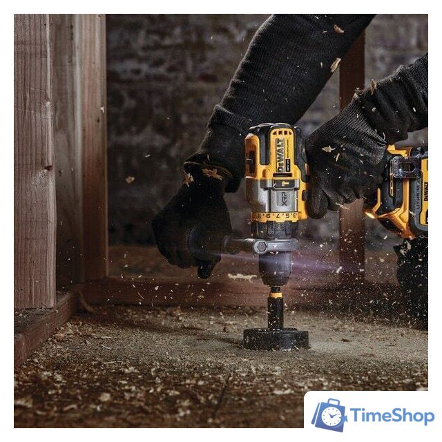 Ударная дрель-шуруповерт DeWalt DCD999NT (без АКБ, кейс) - Изображение №3 — Интернет-магазин Time-Shop